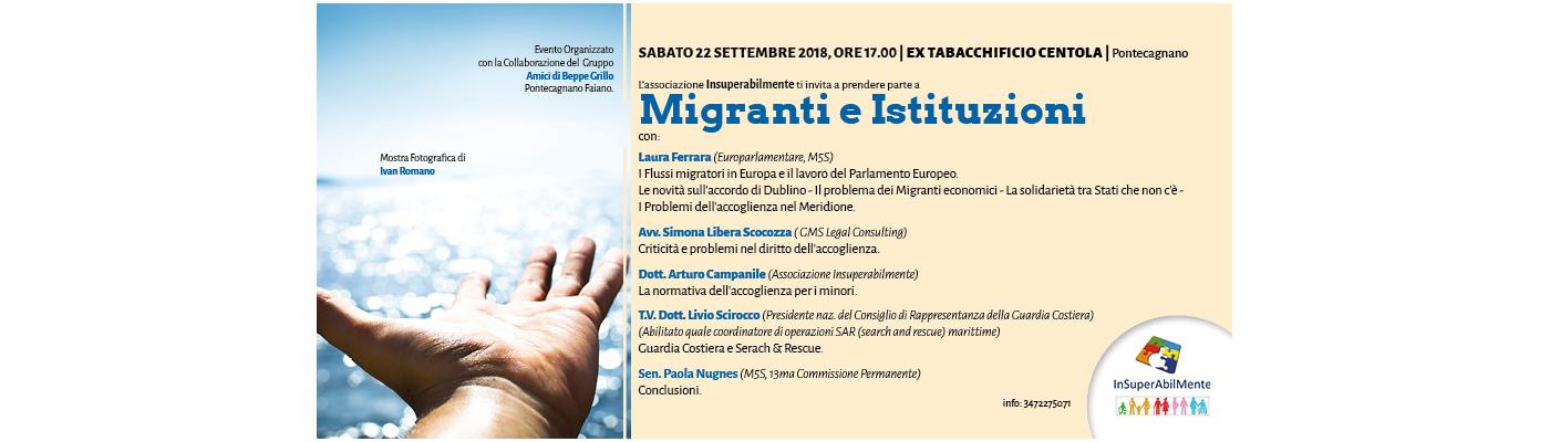 Convegno: Migranti e Istituzioni